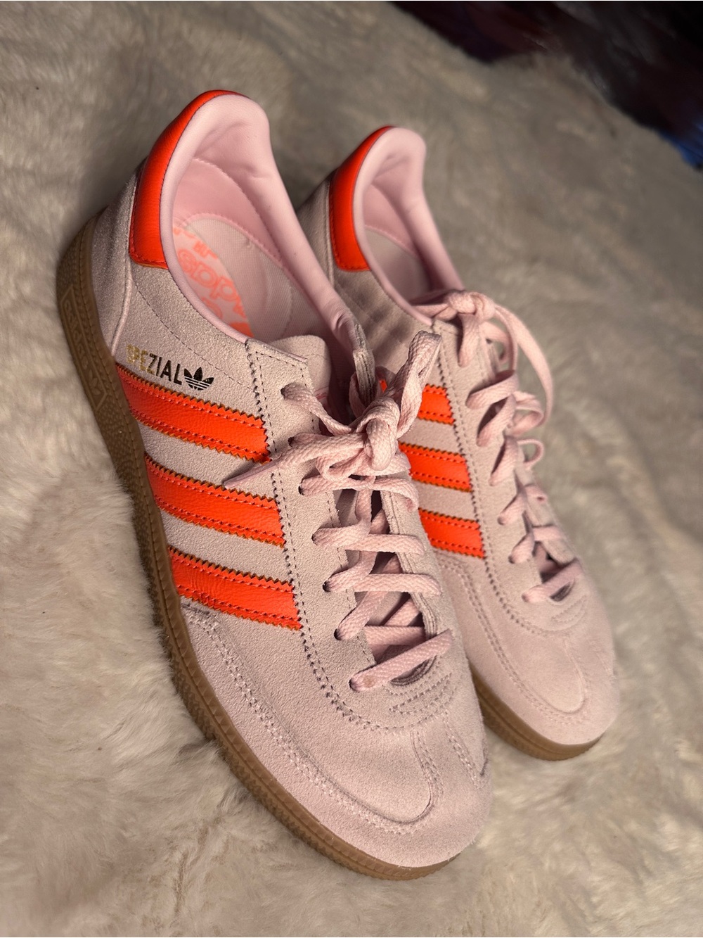 adidas Pink and Orange Sneakers Women